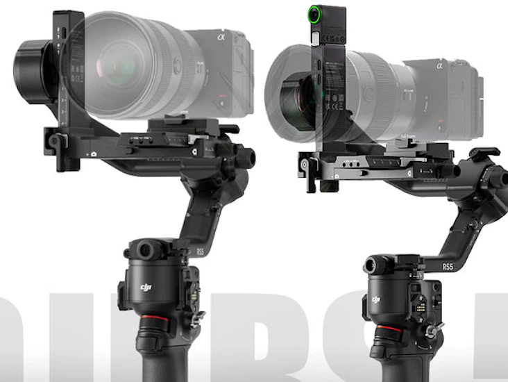 Dji rs5 combo m. opsjon for focus motor pro