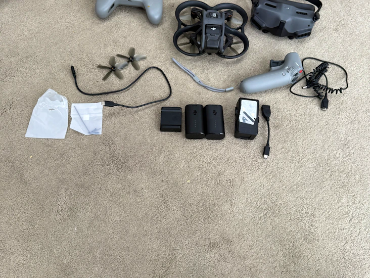Fpv dji avata w fpv remote and controller 2 (eastleigh)
