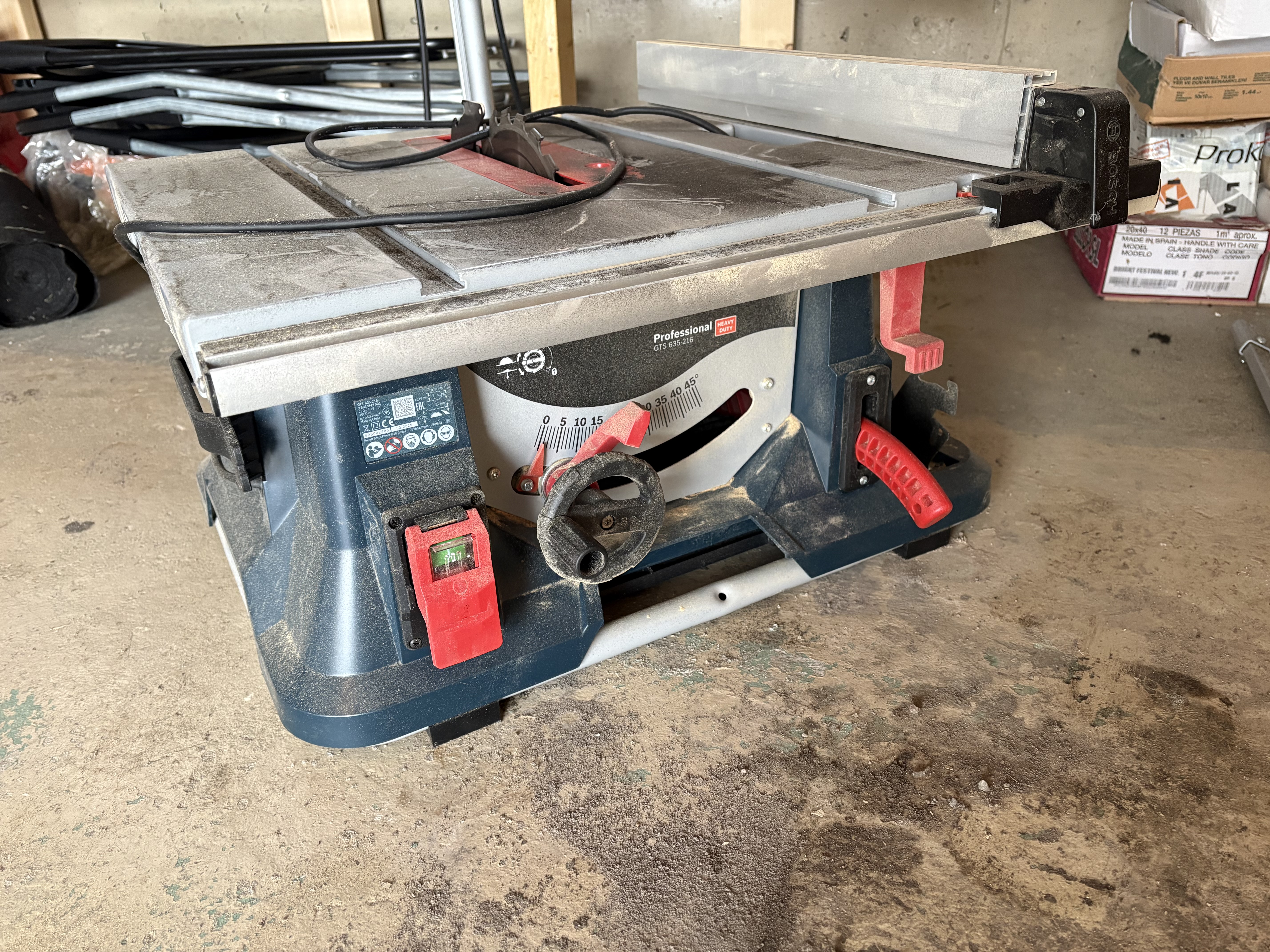 Portabel bordssåg bosch