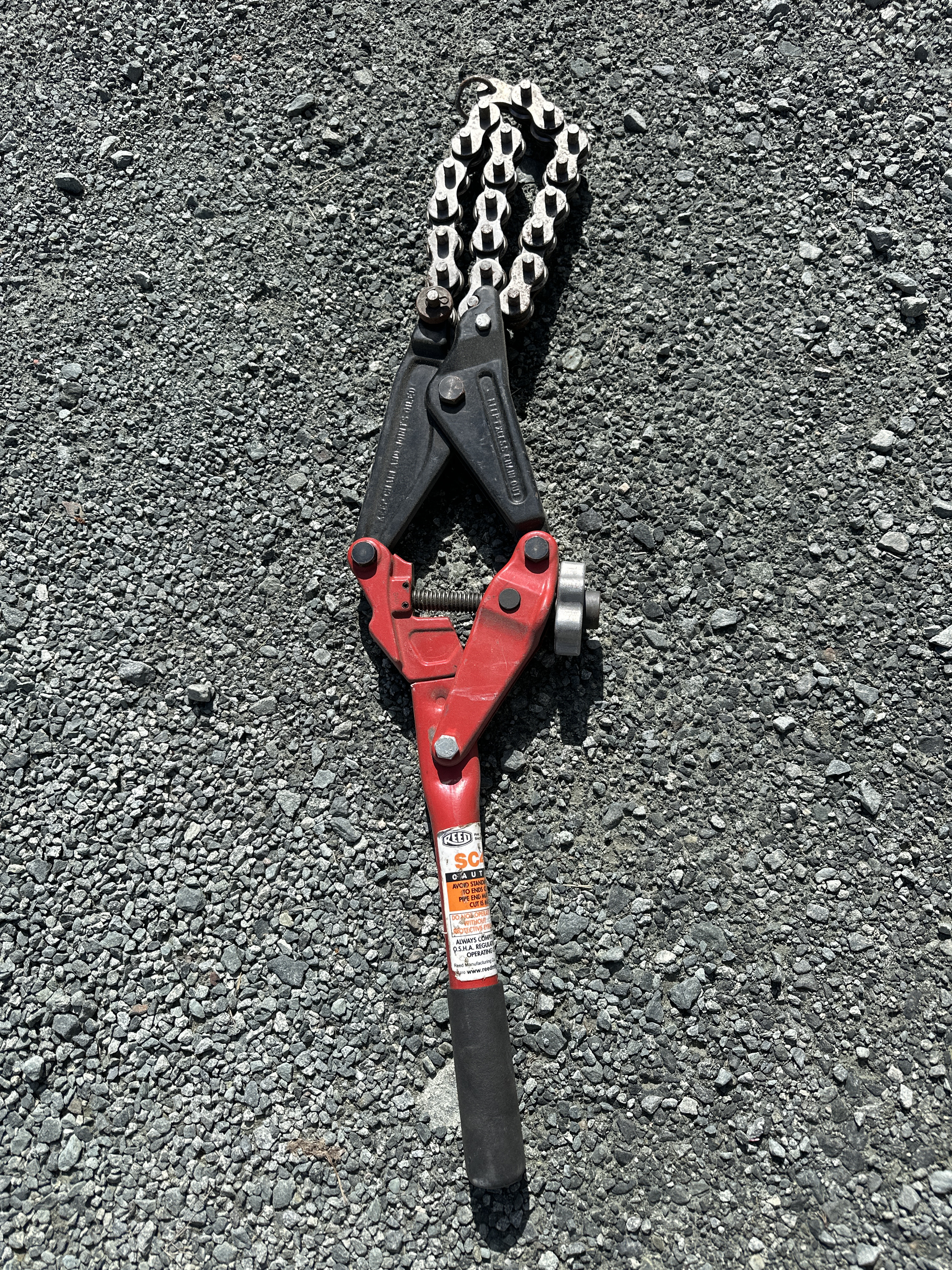 Iron pipe cutter / kjederørkutter
