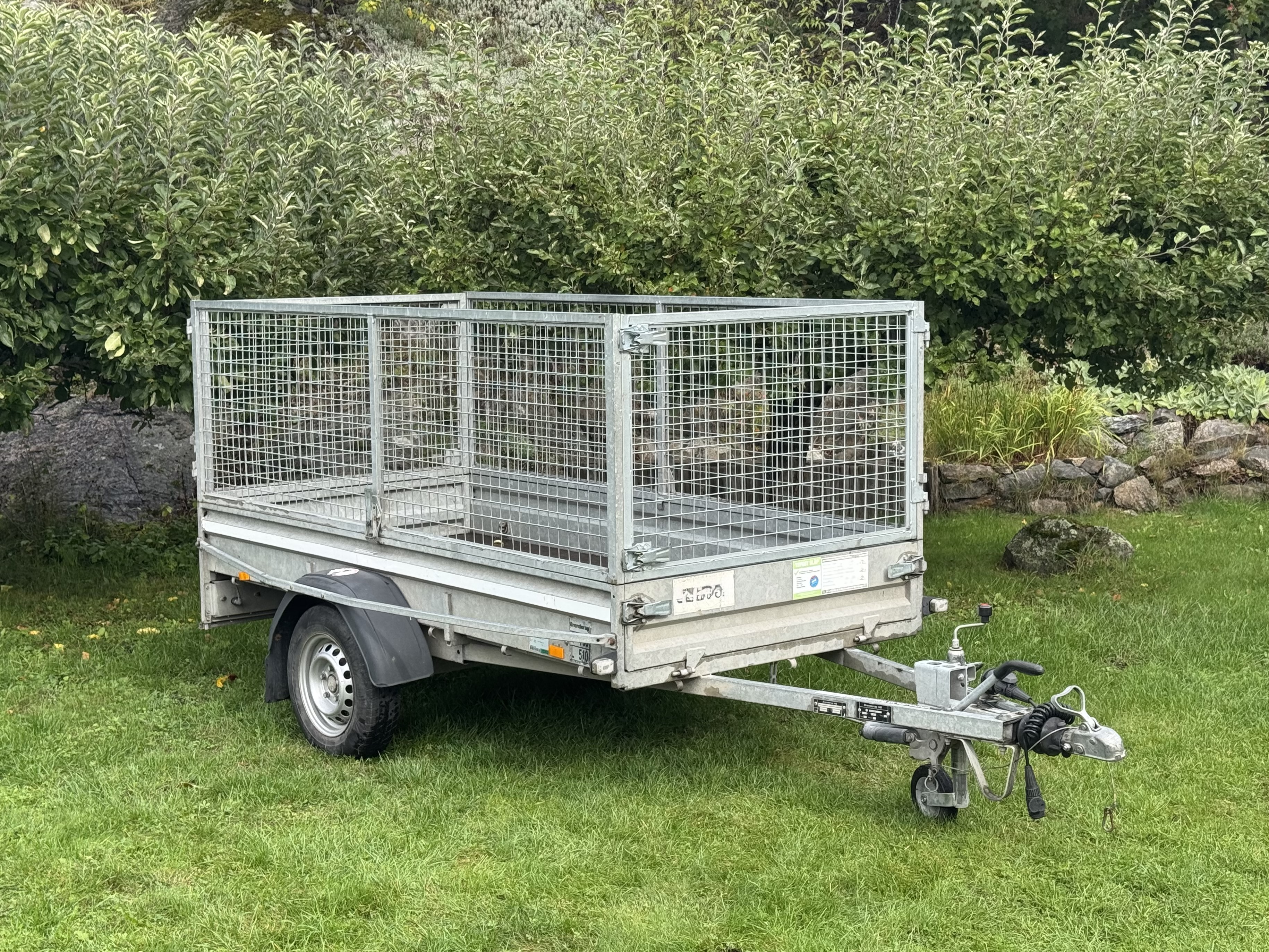 Gallersläpvagn 750 kg