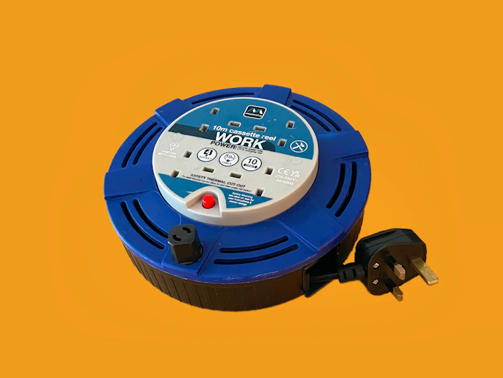 10m extension lead (4 socket)