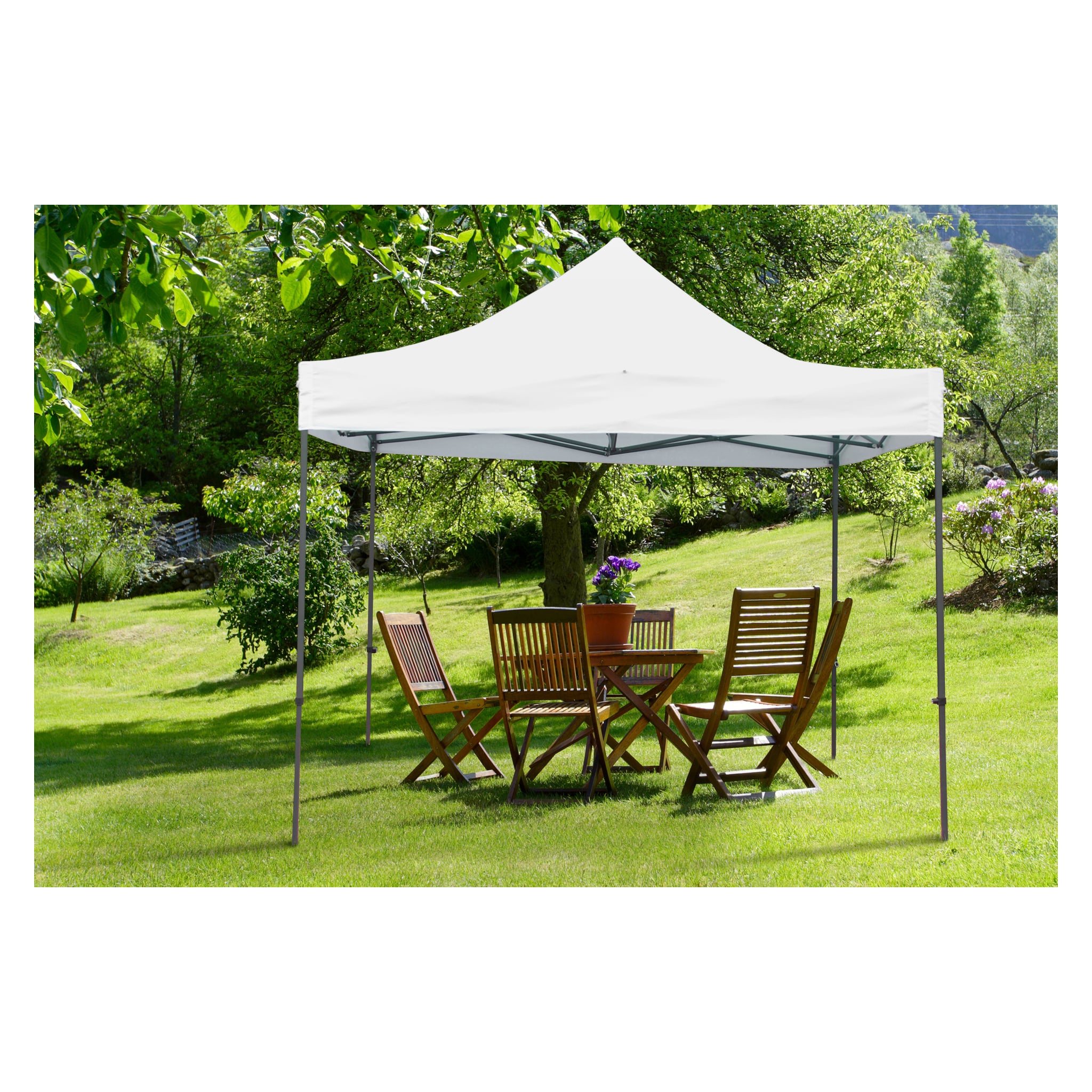 Partytält pop-up, 3x3 meter