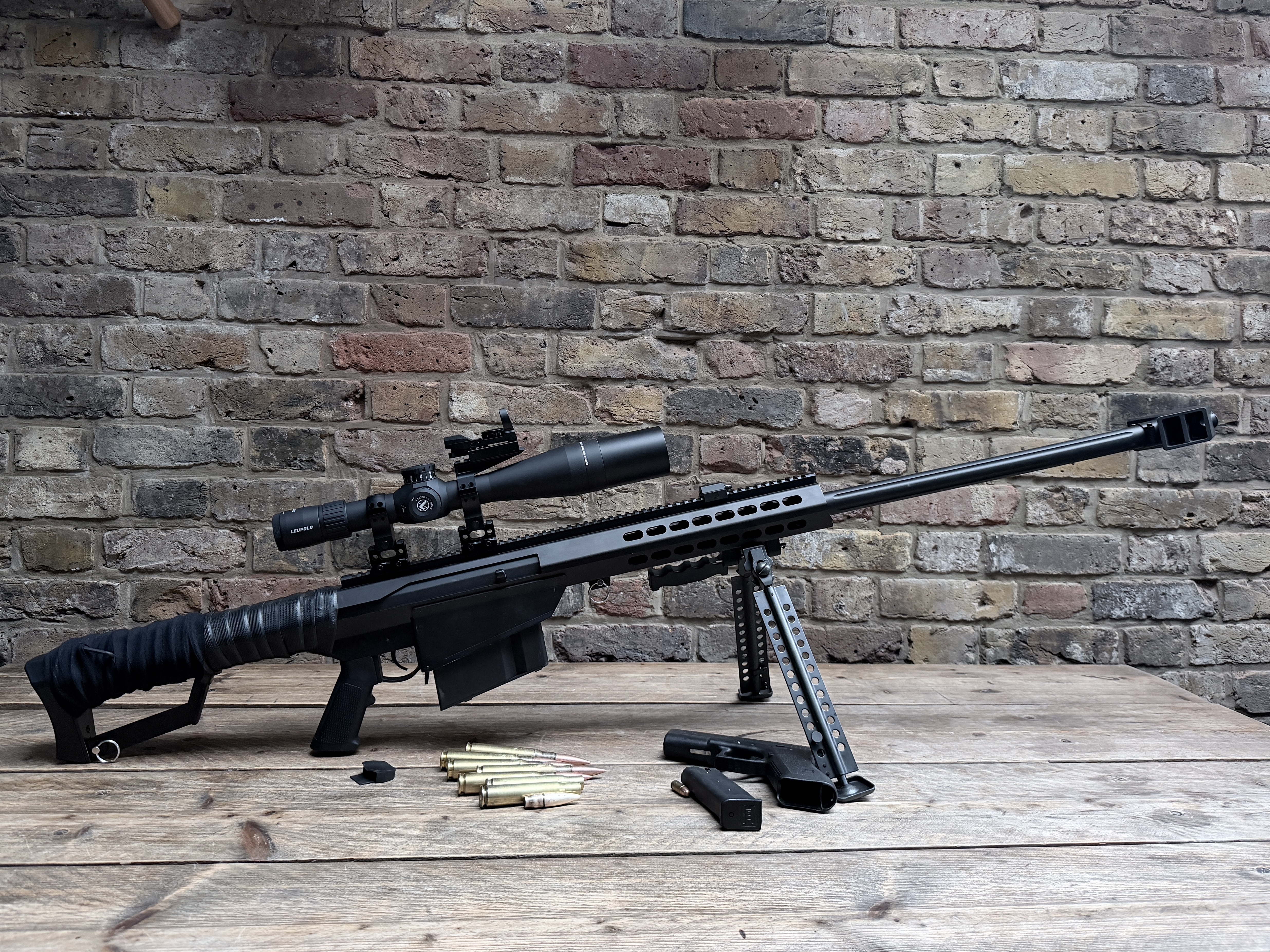 Prop gun, sniper barrett 50 cal 