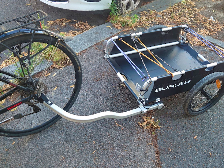 Burley flatbed sykkelhenger