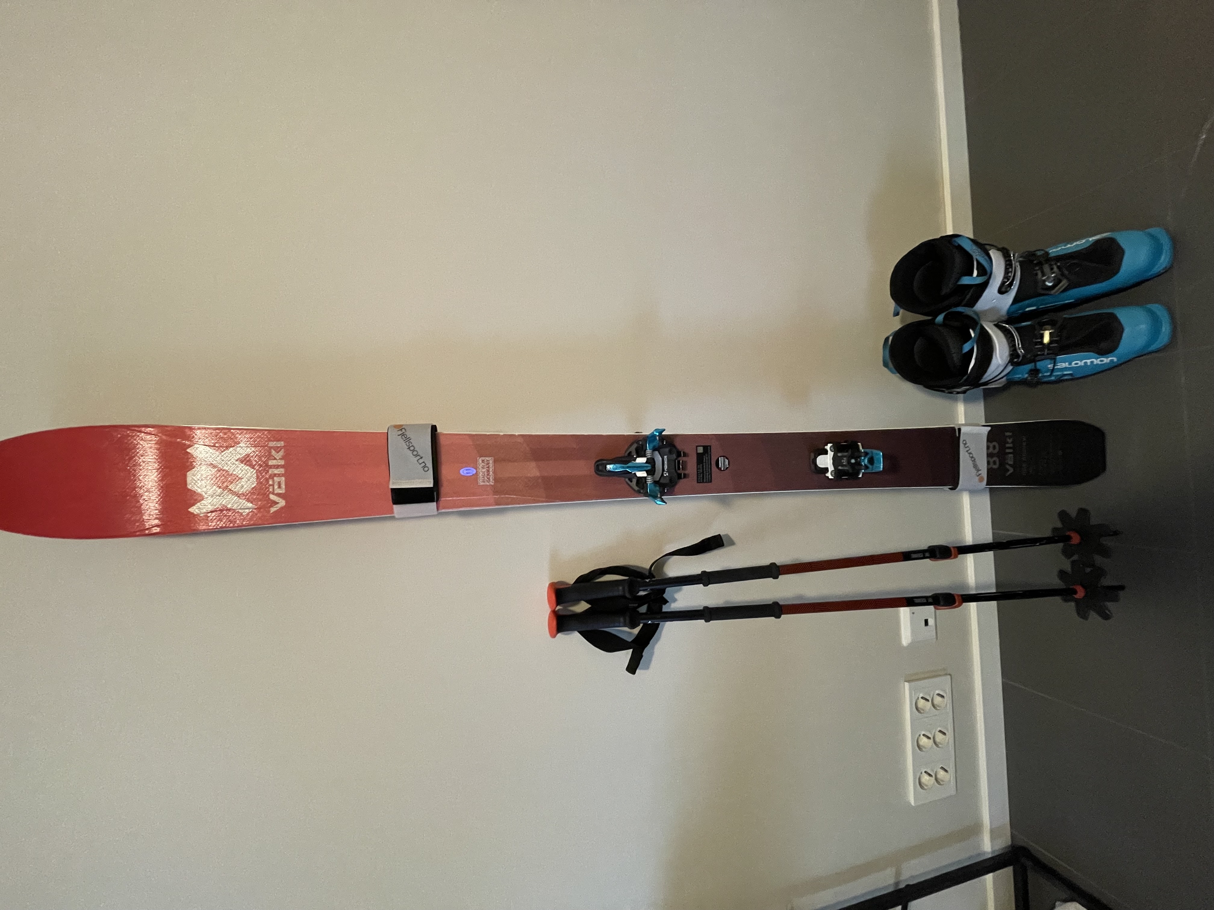 Komplett topptur/randoneeutstyr