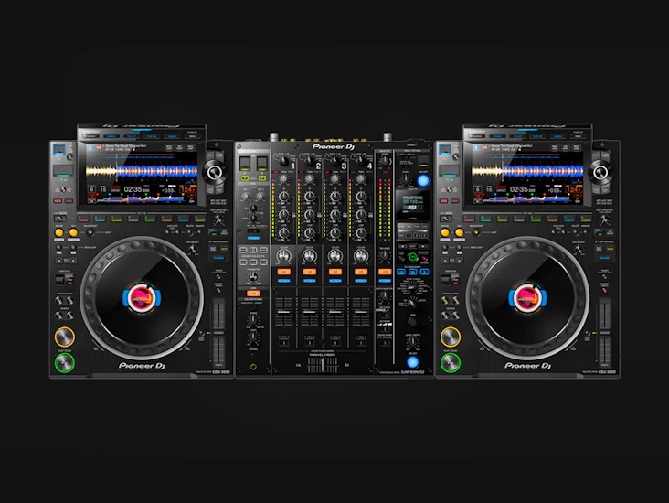 2x pioneer cdj 3000 1x pioneer djm 900nxs2