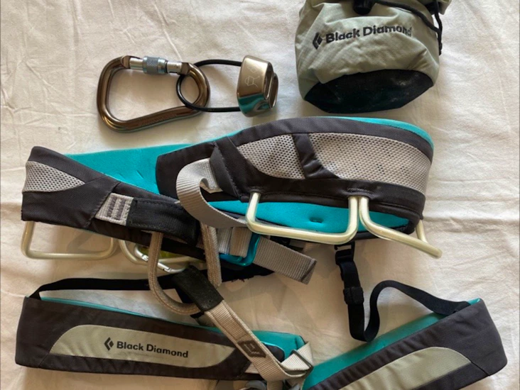 Klatresele og kalkpose