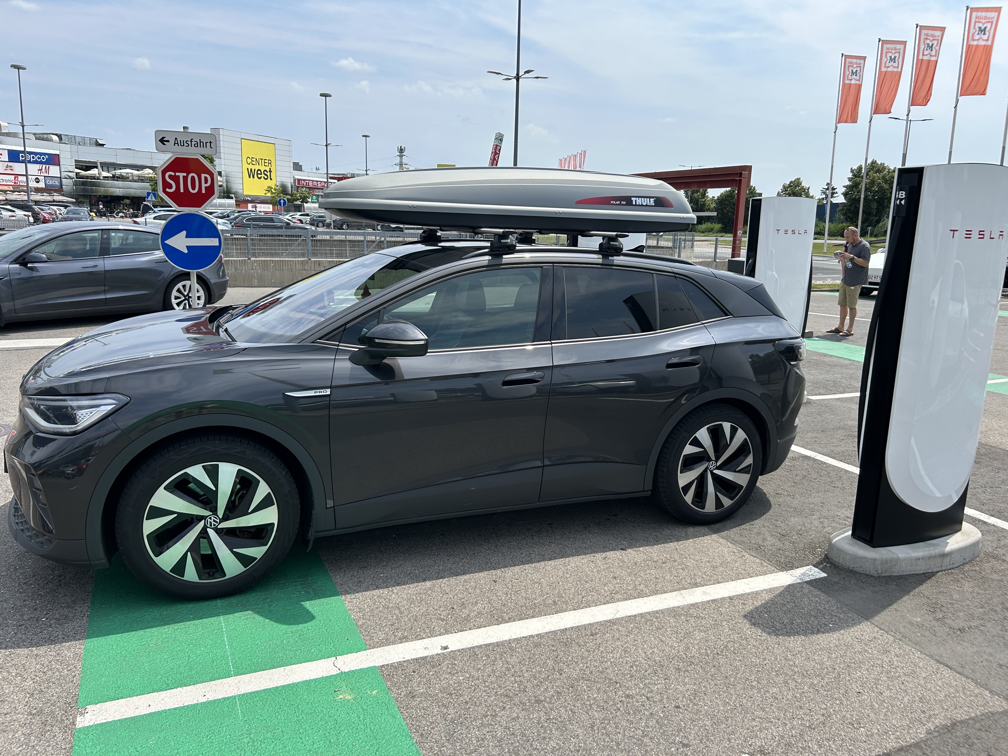 Takbox inkl. räcke till id.4