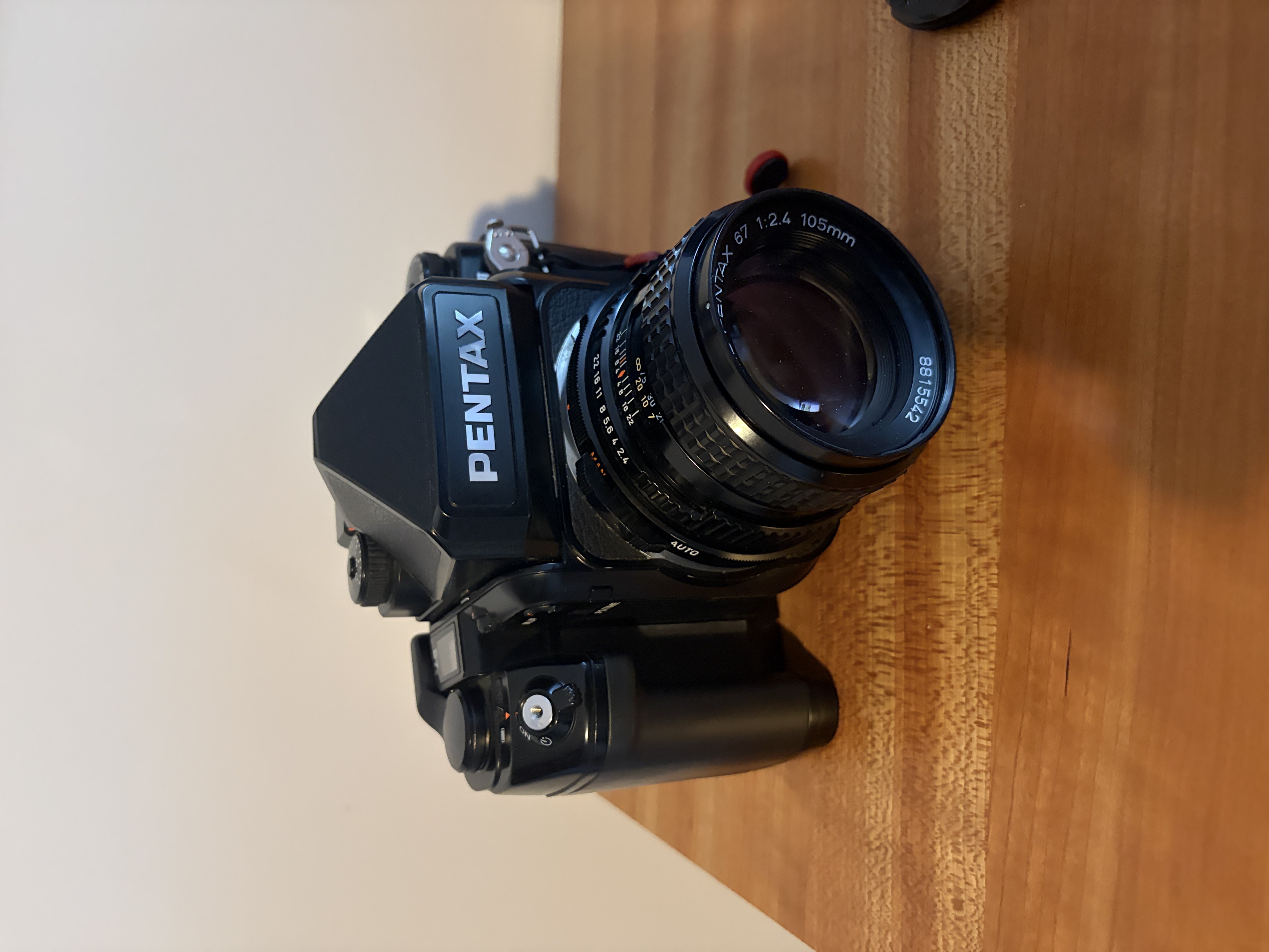 Pentax 67ii + 105mm 2.4