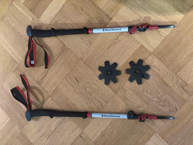 Black diamond expedition 3 -vaellussauvat