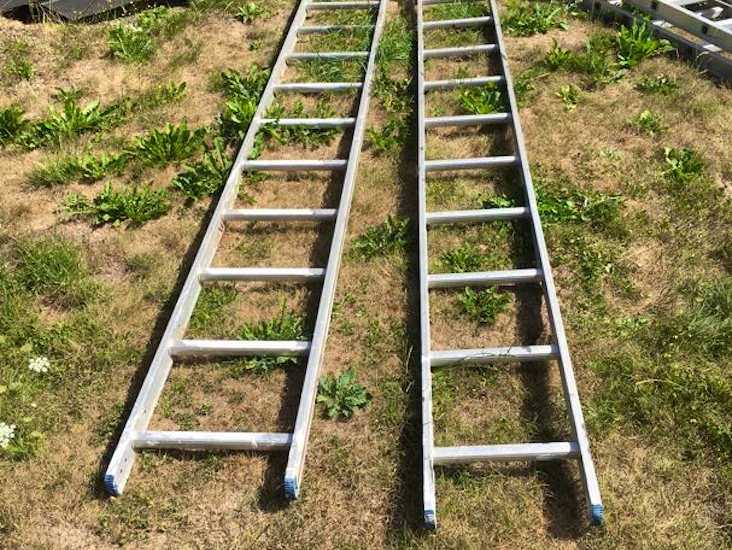 Två stegar - 3,5 meter