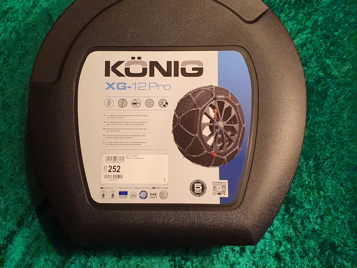 Konig xg-12 pro 252 snekæder