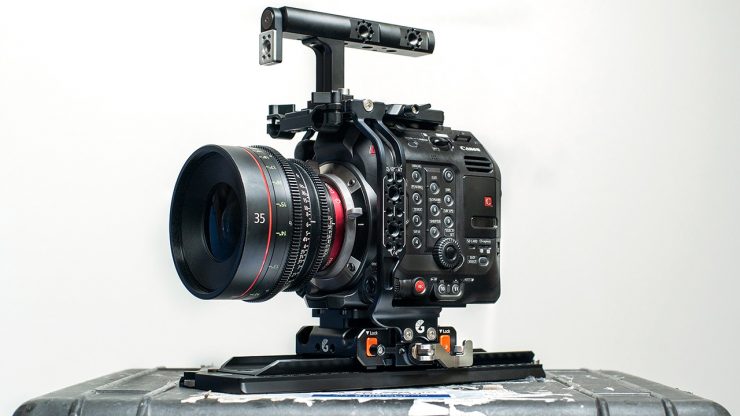 Canon c500 mk ii + 40mm t2.1 vespid dzofilm lens | digital cinema camera full frame ef/pl mount 512gb cf