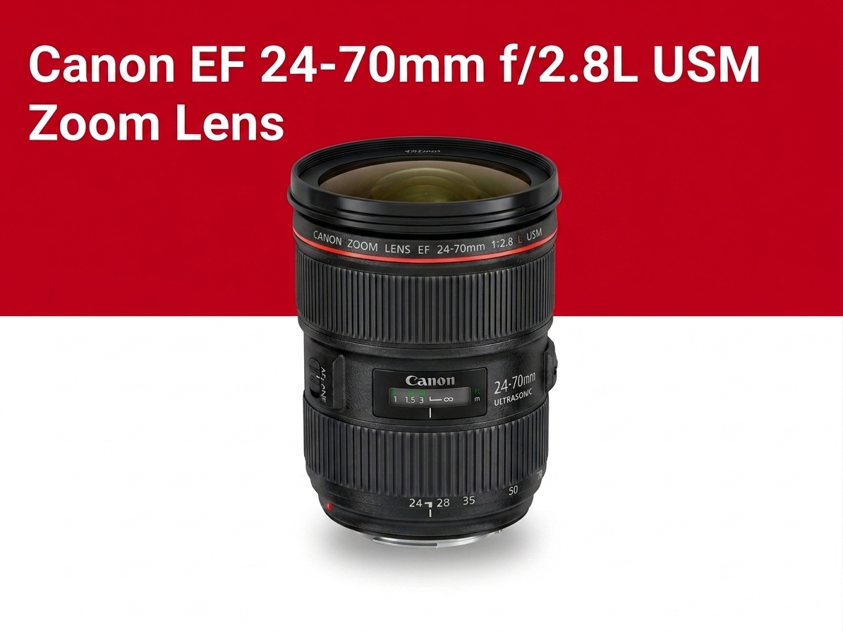 Canon ef 24-70mm f2.8l usm lens