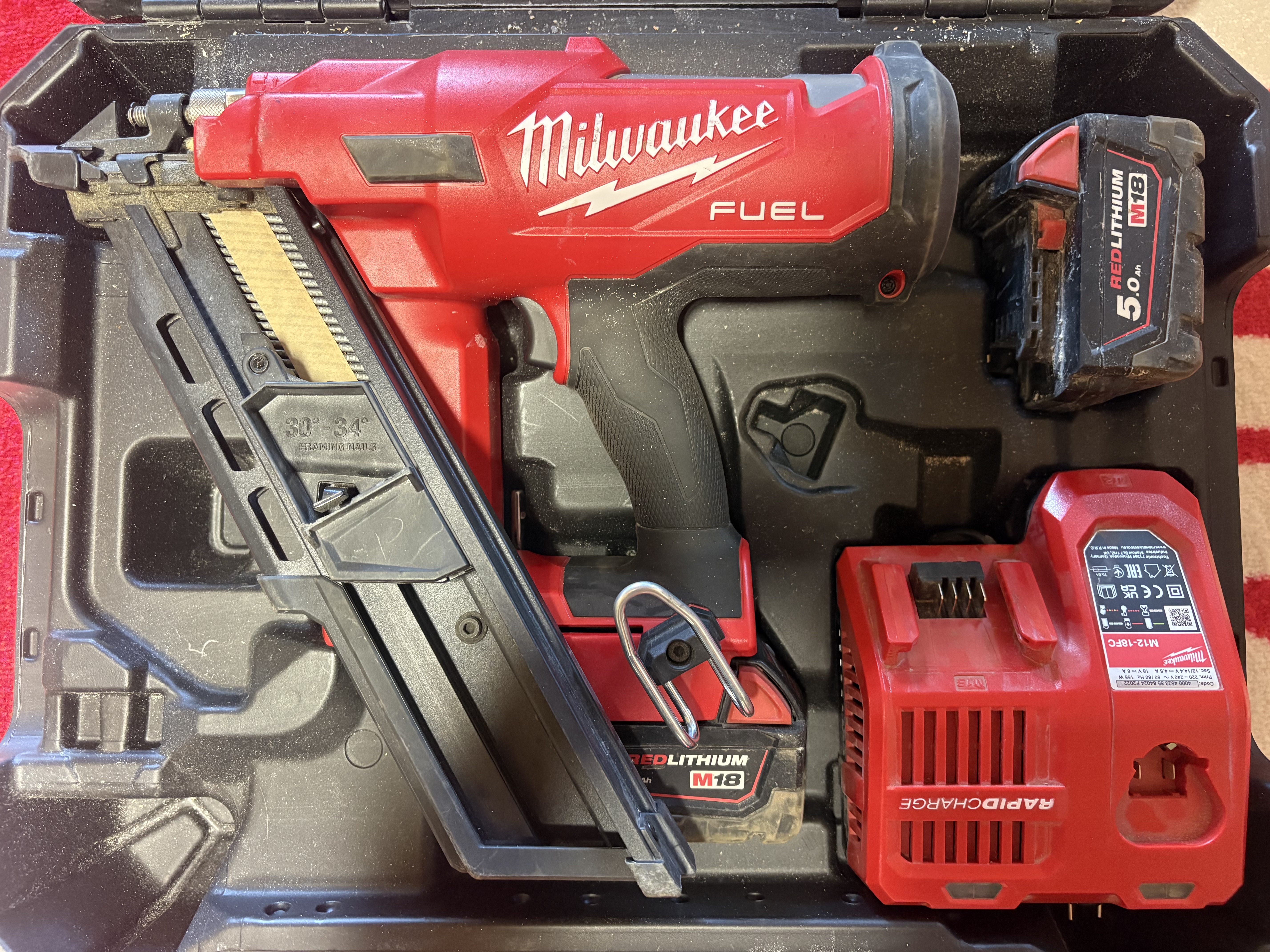 Milwaukee spikerpistol
