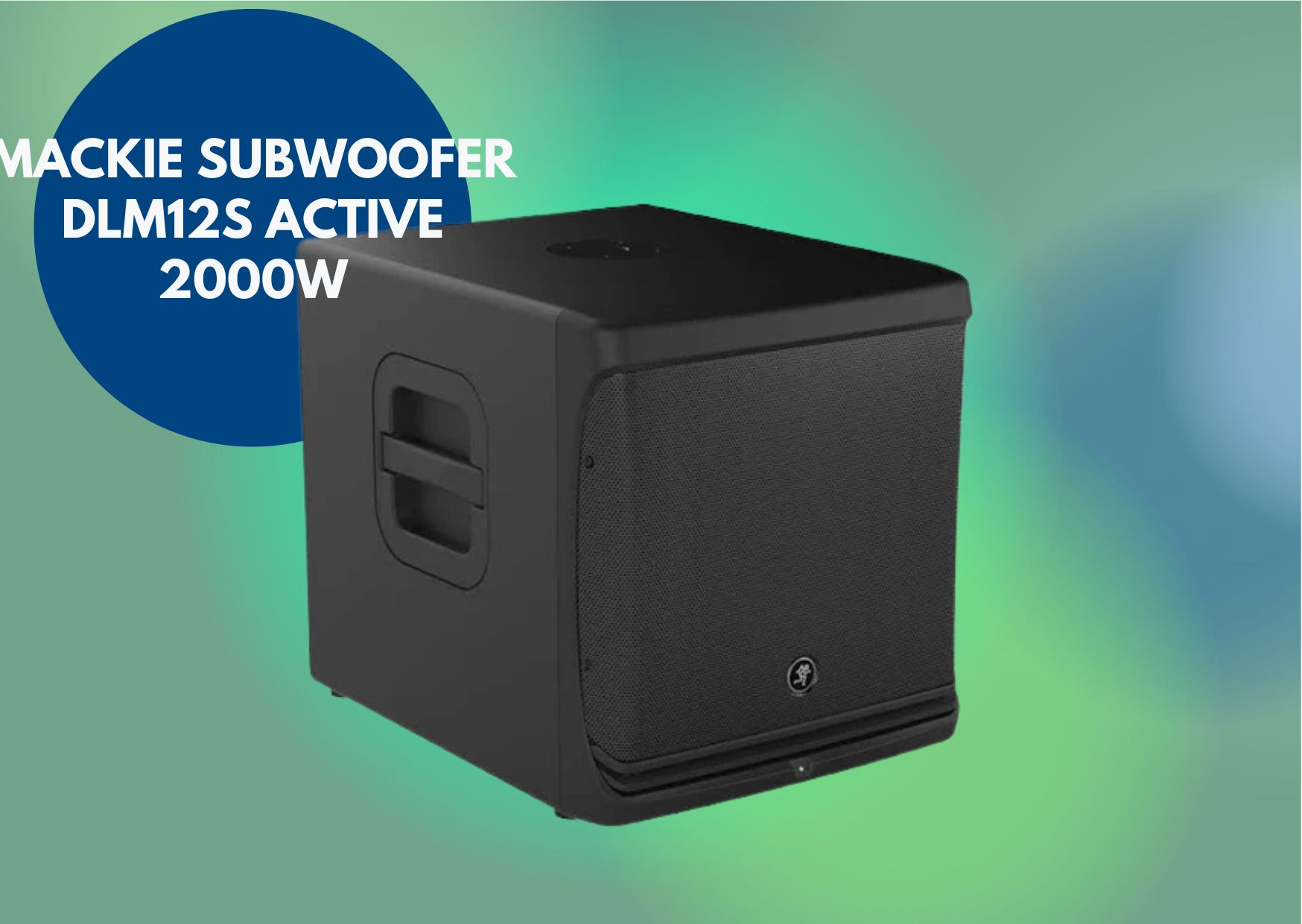 Mackie subwoofer dlm12s active pa - active bass bin 2000w