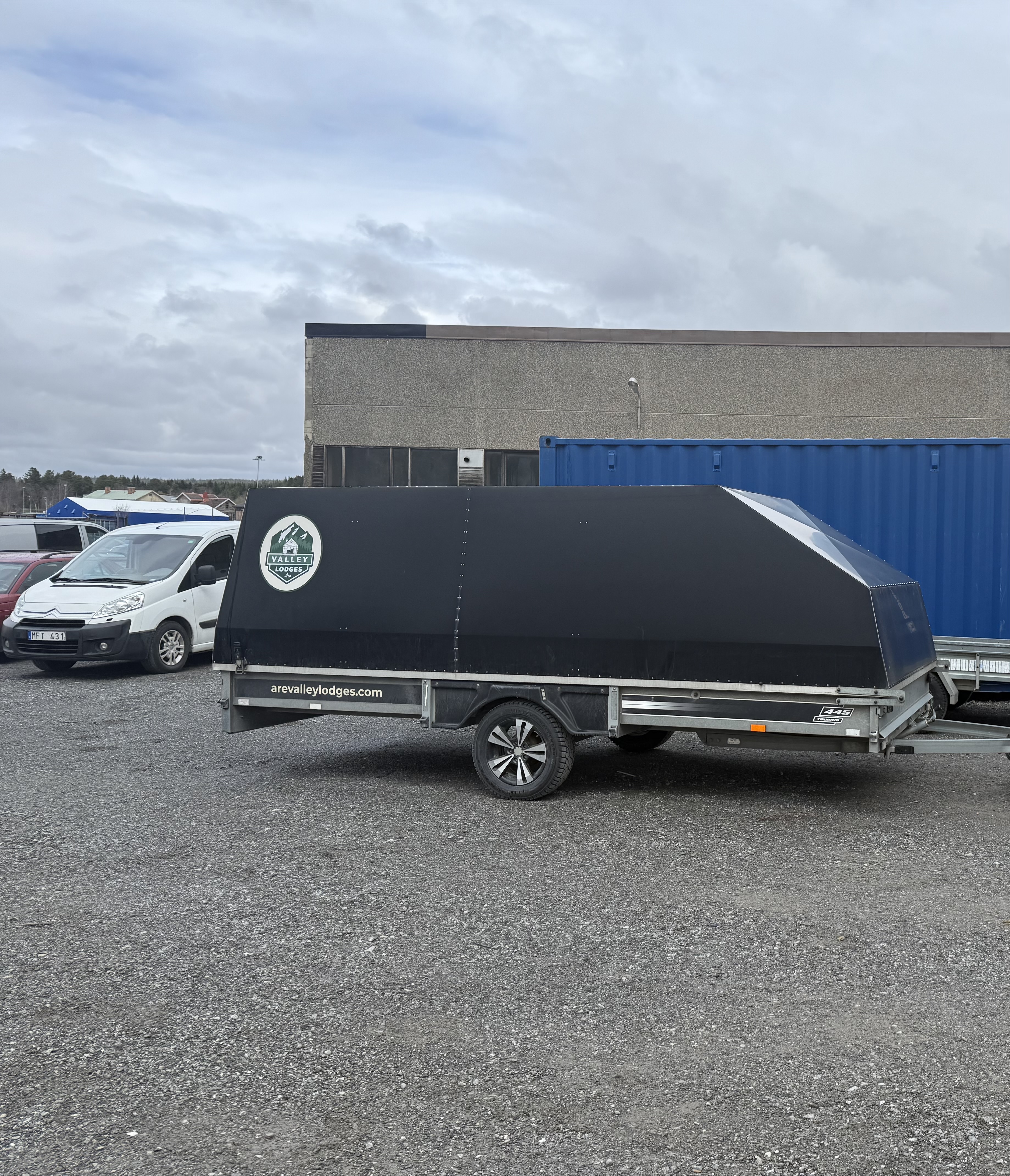 Släp brp carrier 445 txi bromsat 