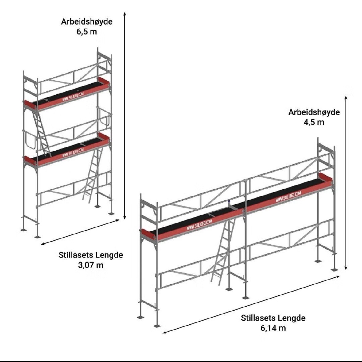 Stillas - 21m2