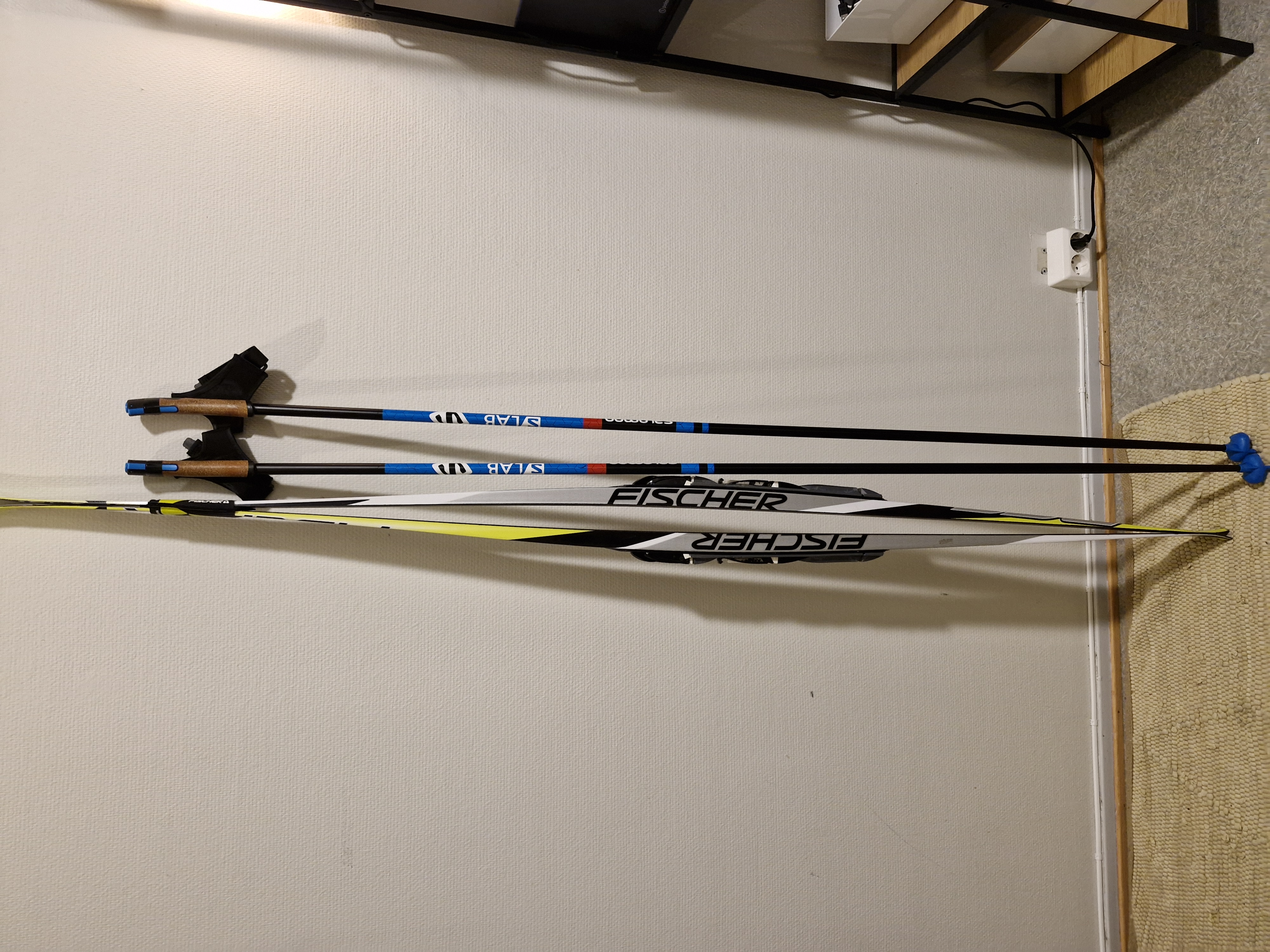 Fischer skate ski's 187cm