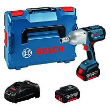Bosch muttertrekker/slagtrekker med batteri og lader