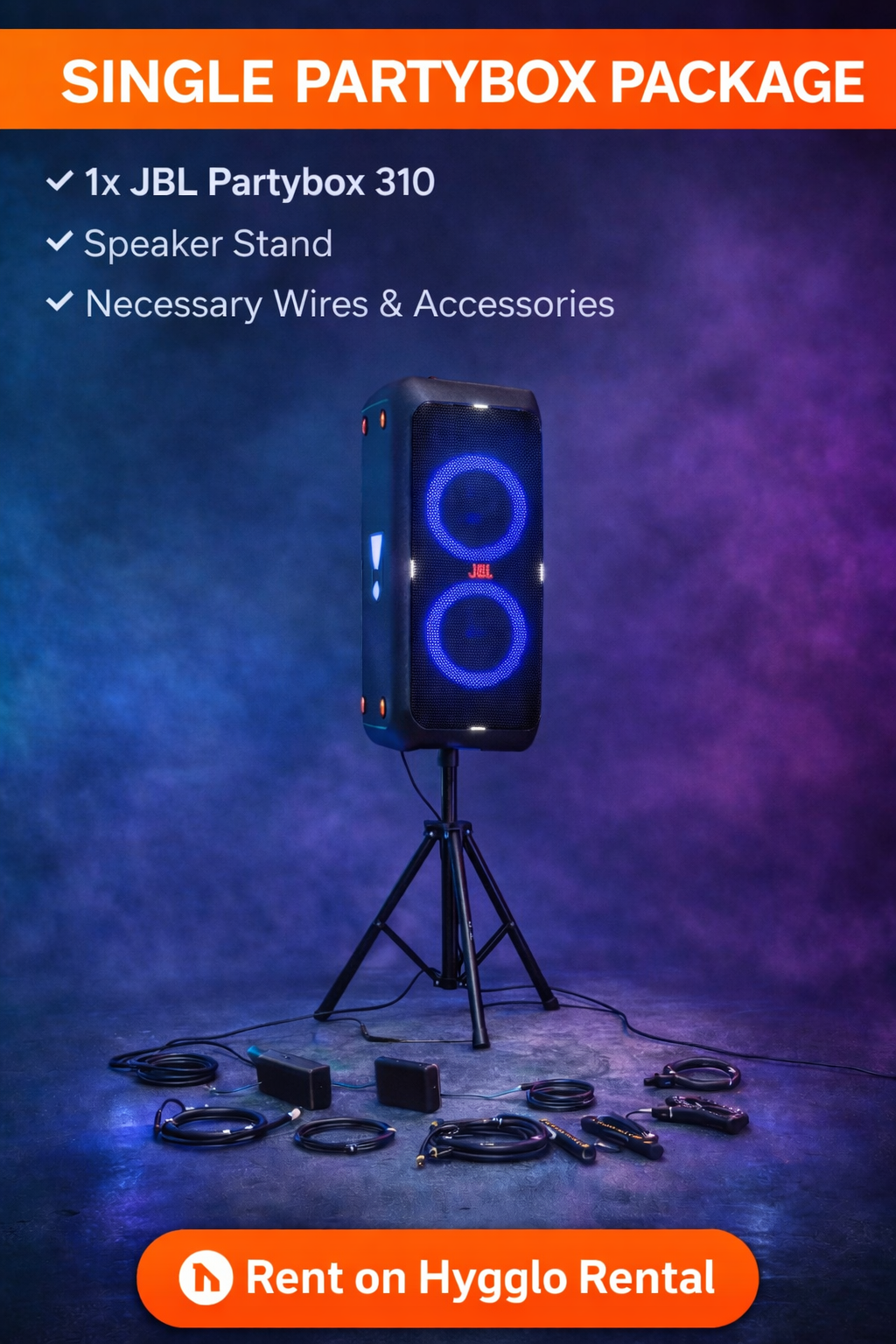 Single partybox package - jbl partybox