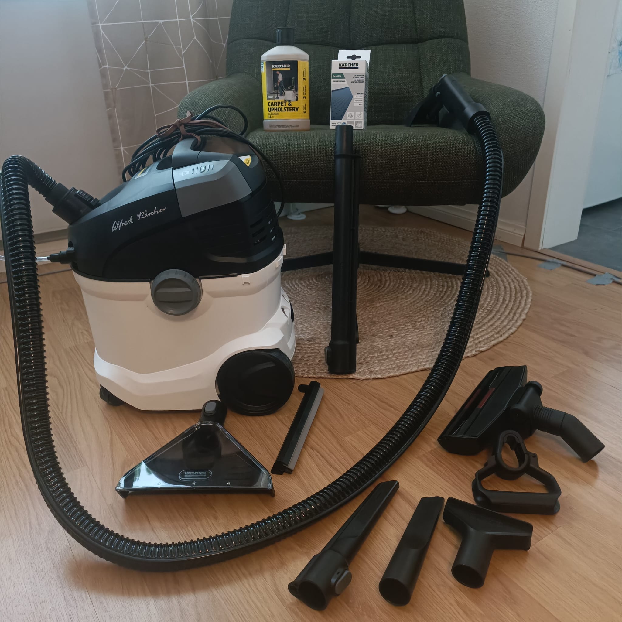 Tekstiilipesuri edullinen kärcher se6