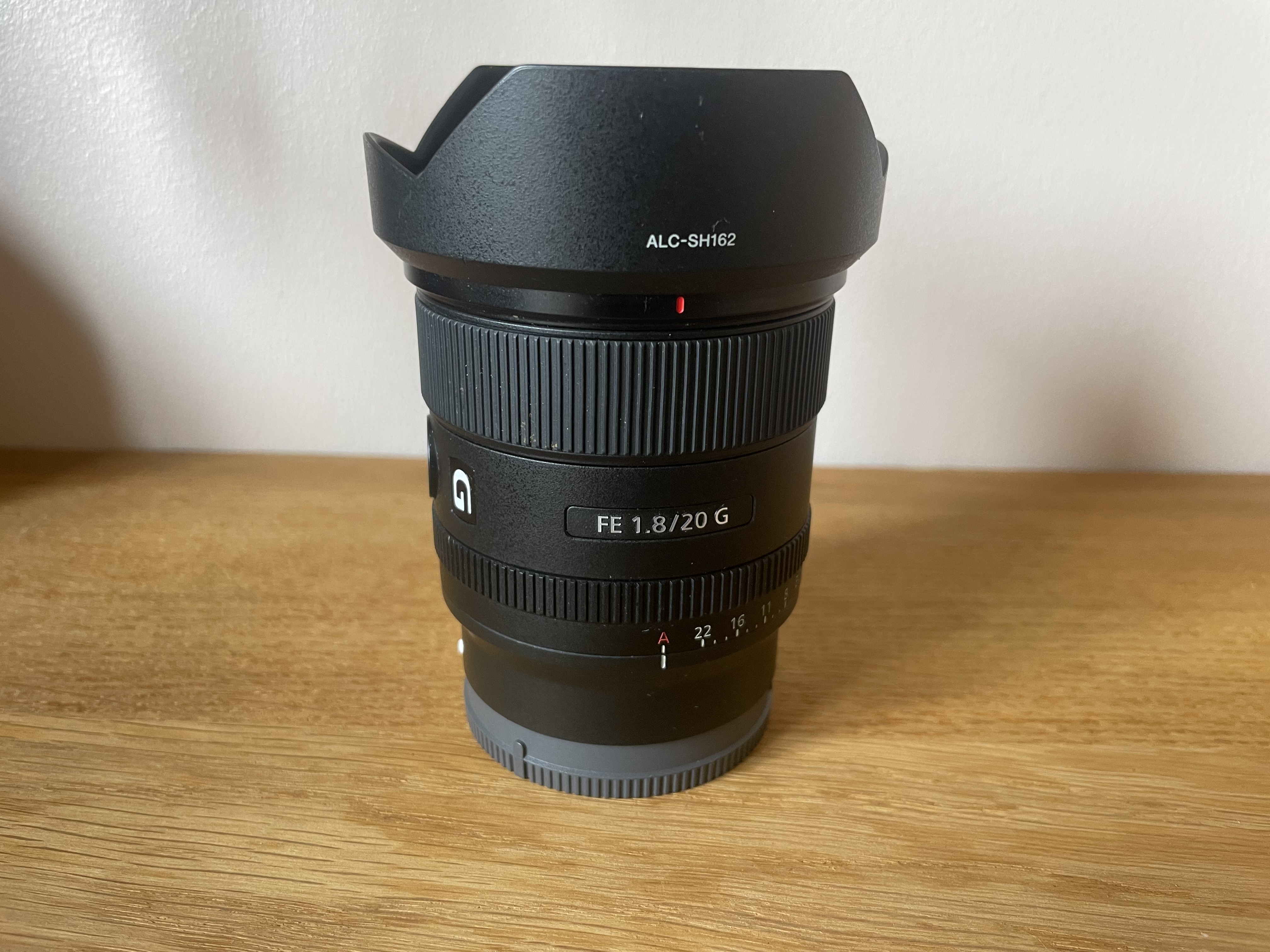Sony fe 20mm 1.8 g (sel20f18g)