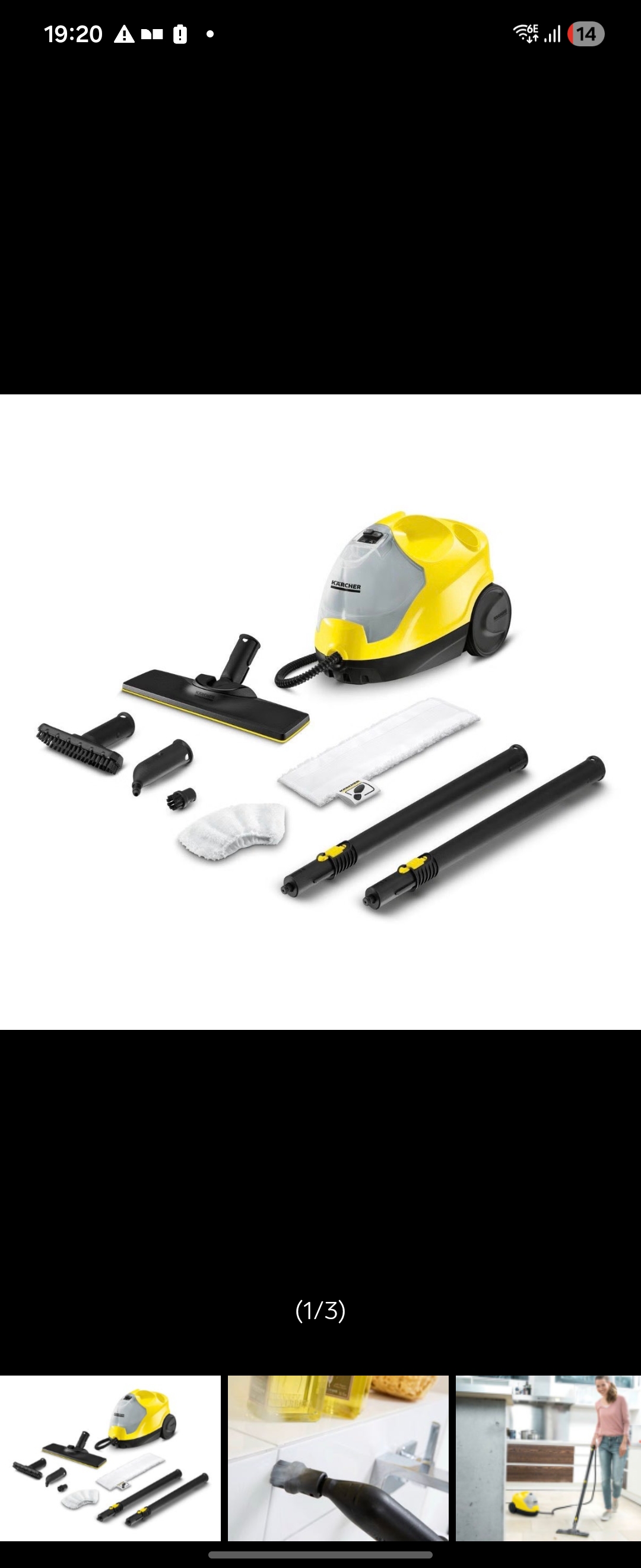 Dampvasker karcher sc4