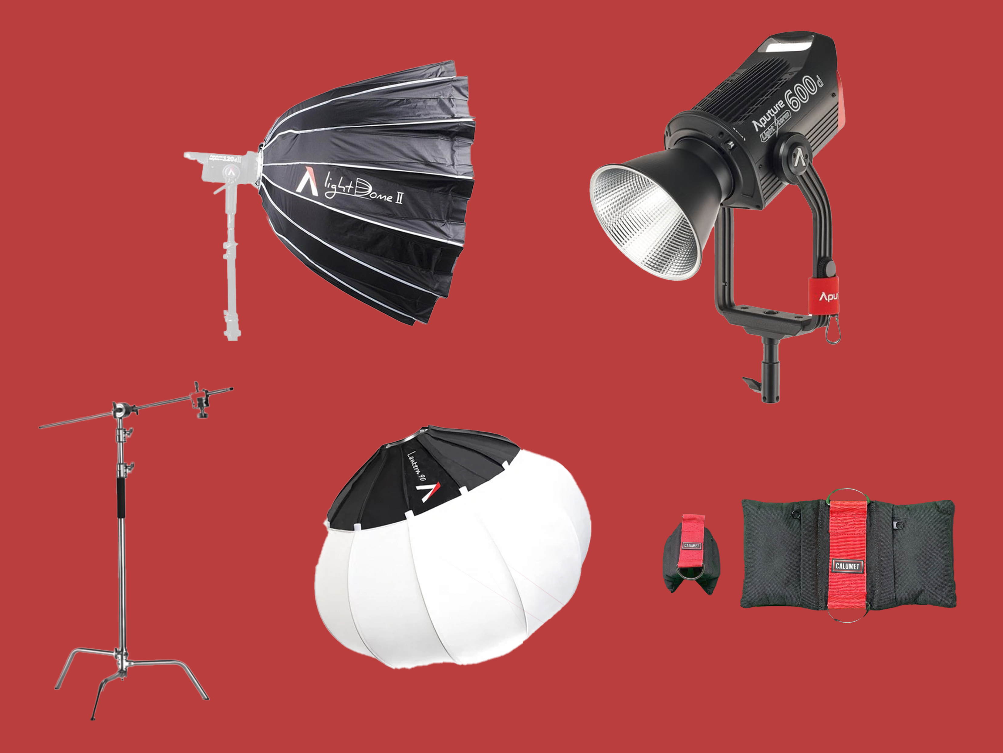 Aputure 600d  / interview lighting kit