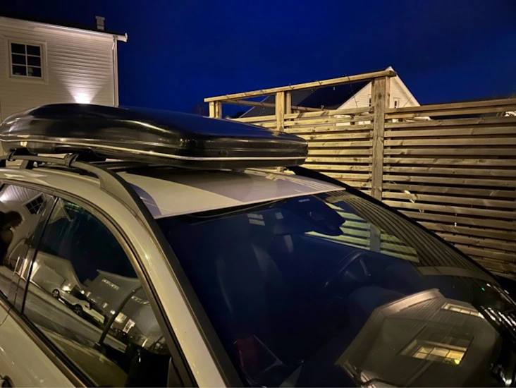 Takbox plus räcken volvo xc70