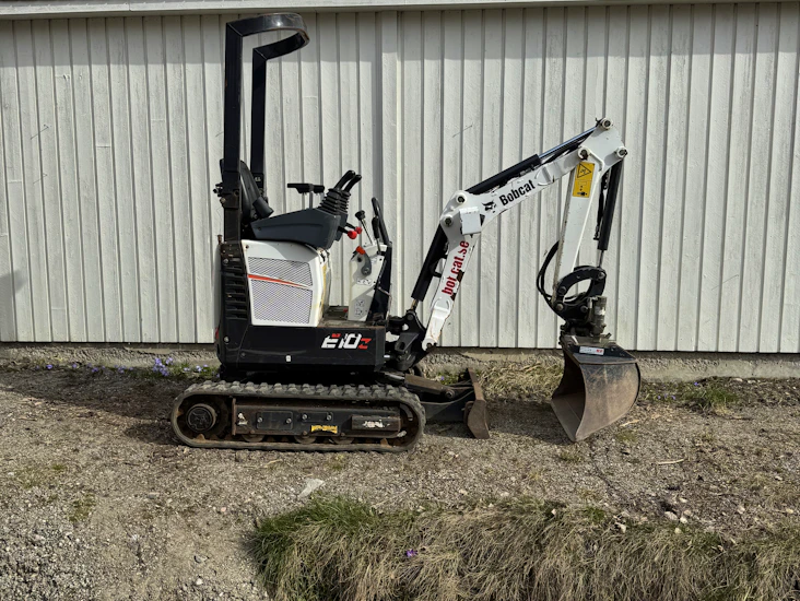 Minigrävare bobcat e10z med leverans