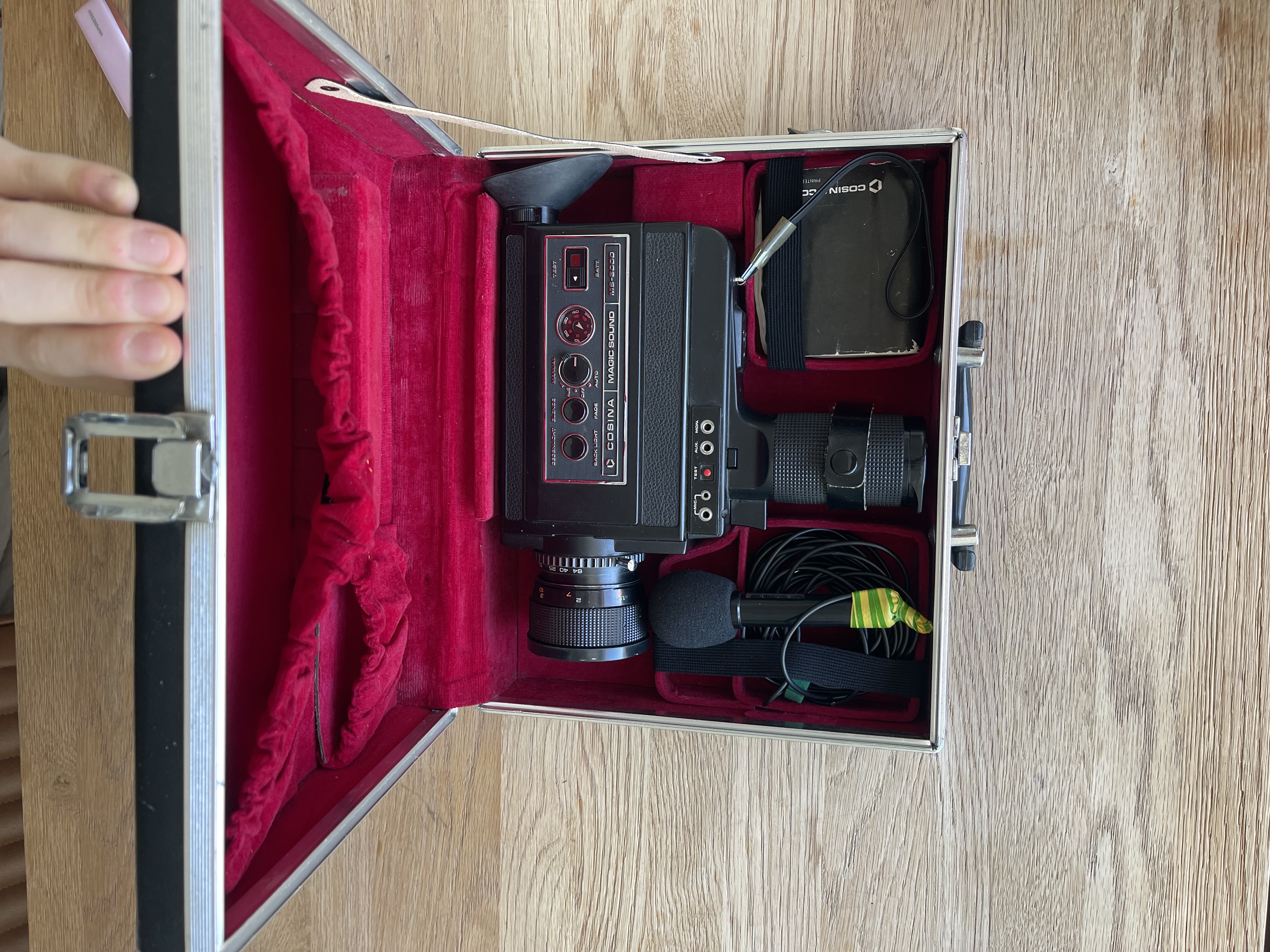 Cosina super 8 film camera