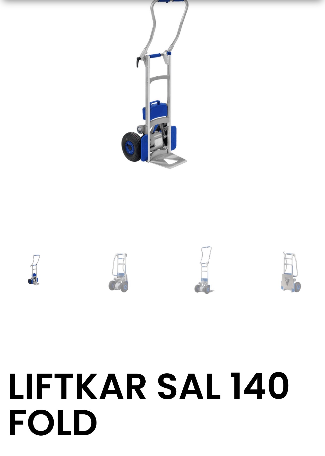 Motordriven trappklättrare