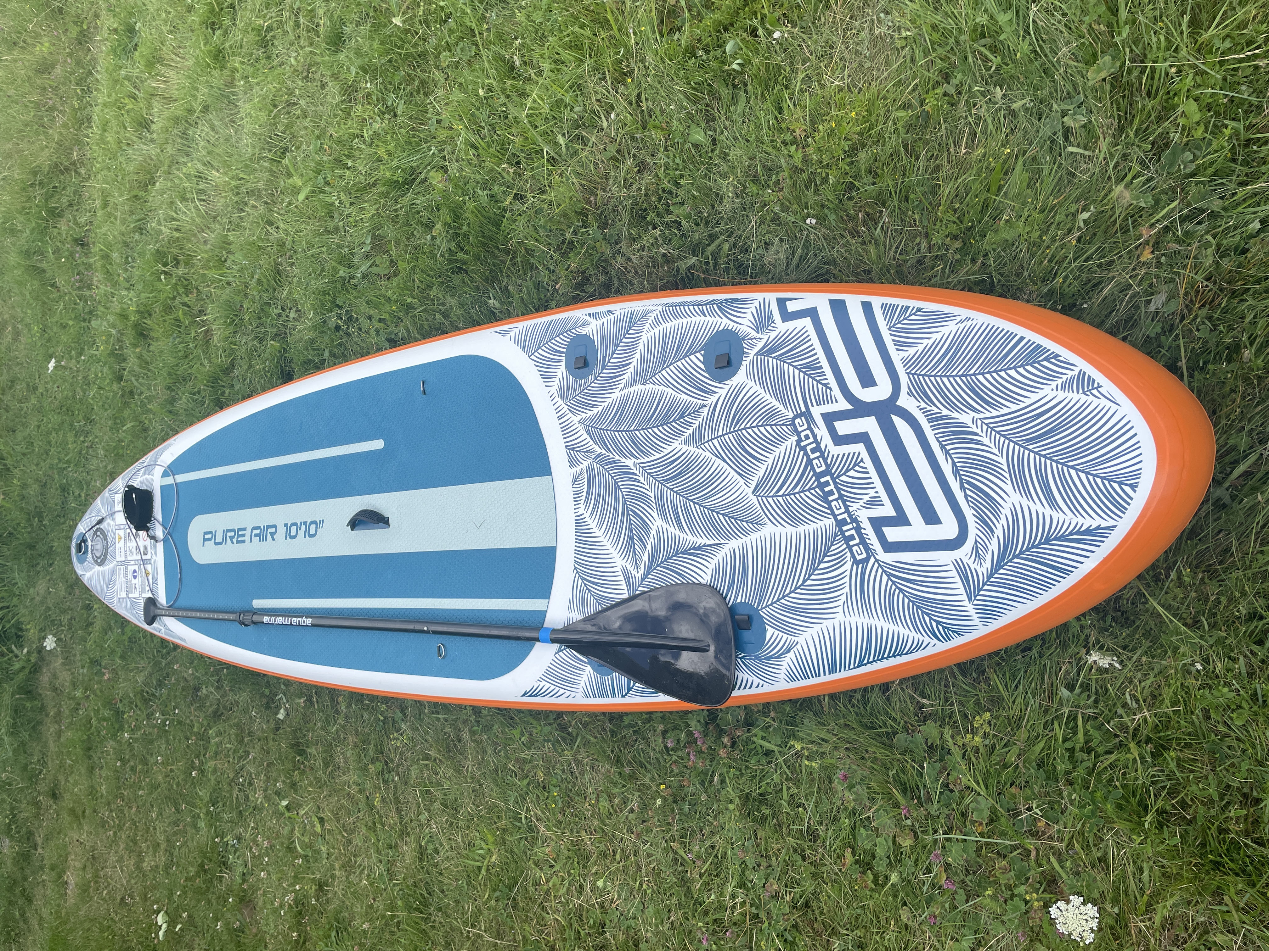 Sup aqua marina - allt ryms i en praktisk väska.