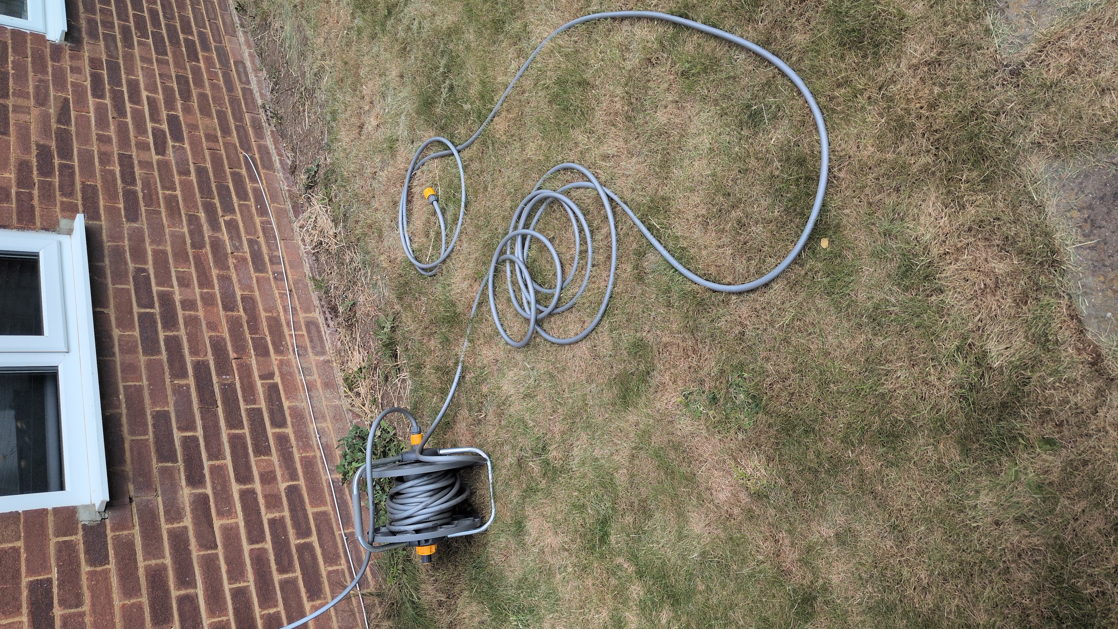 25m garden hose reel