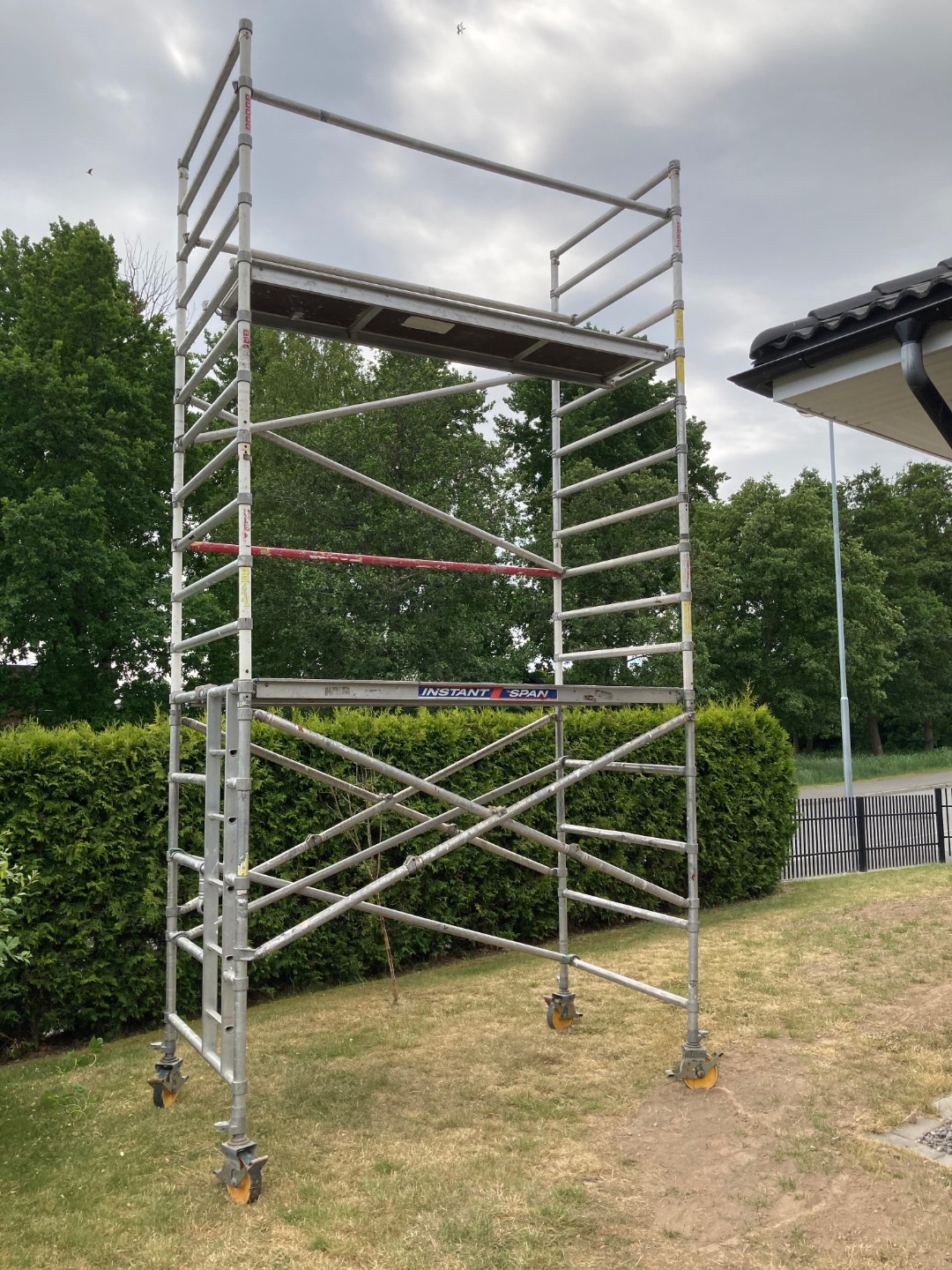 Aluminium/bygg ställning