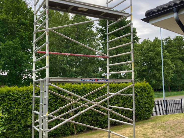 Aluminium/bygg ställning