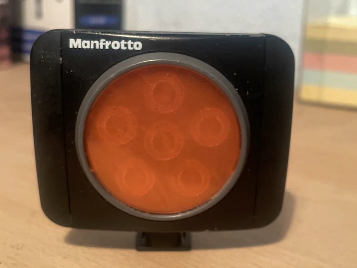Manfrotto led camera light