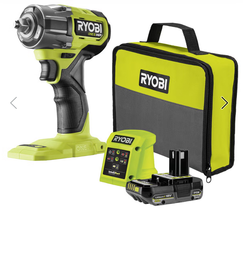 Ryobi muttertrekker led 18 v