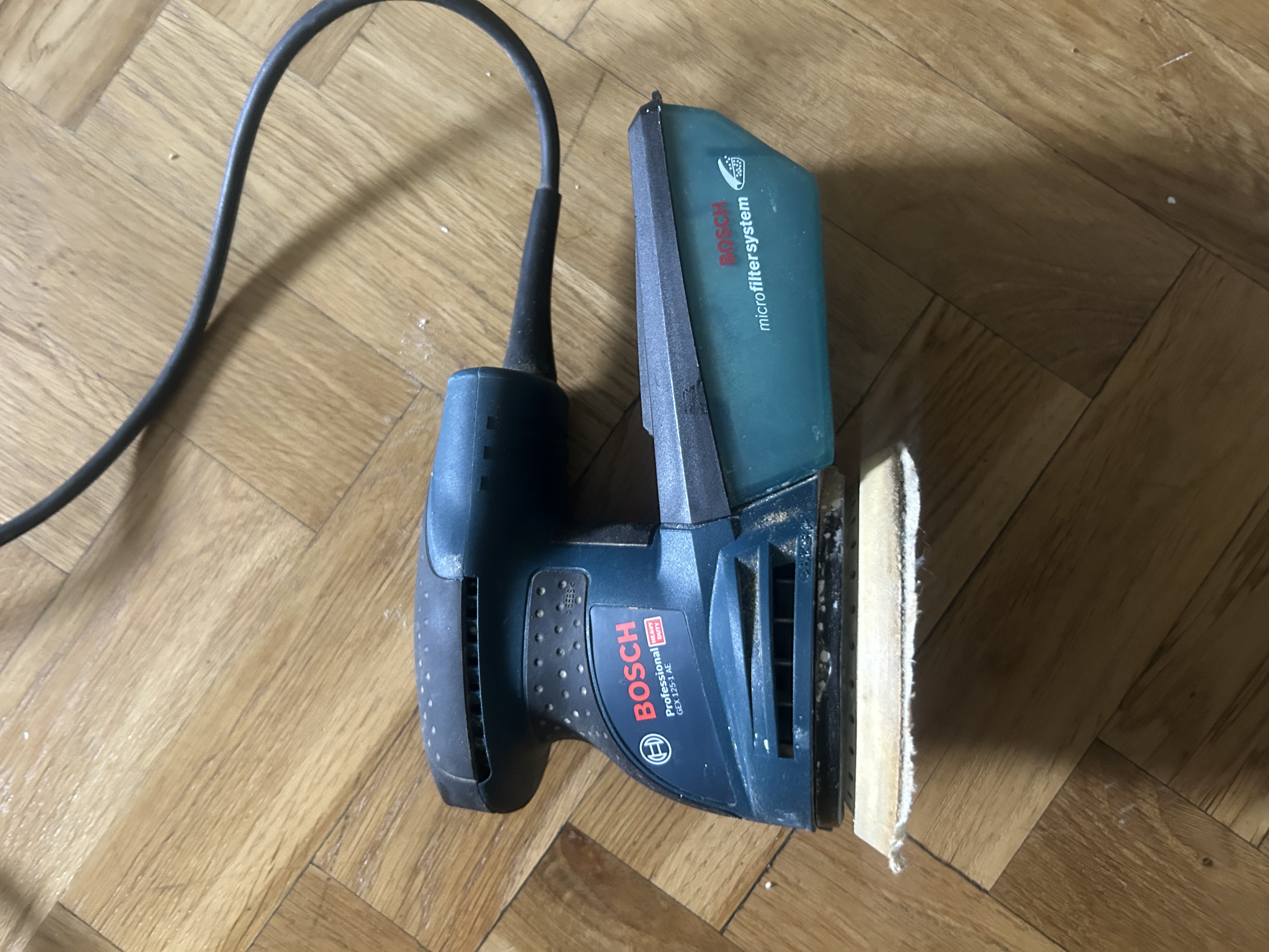 Excenterslip bosch professional gex 125-1 ae