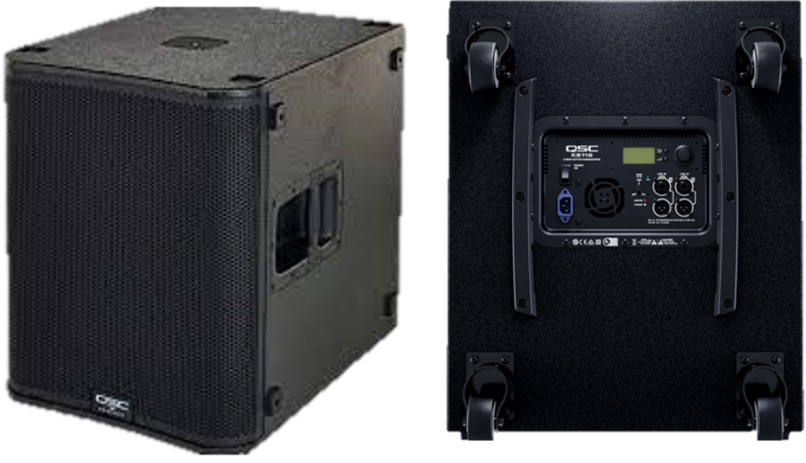 Subwoofer powered 3,600w - 18 inch qsc ks118