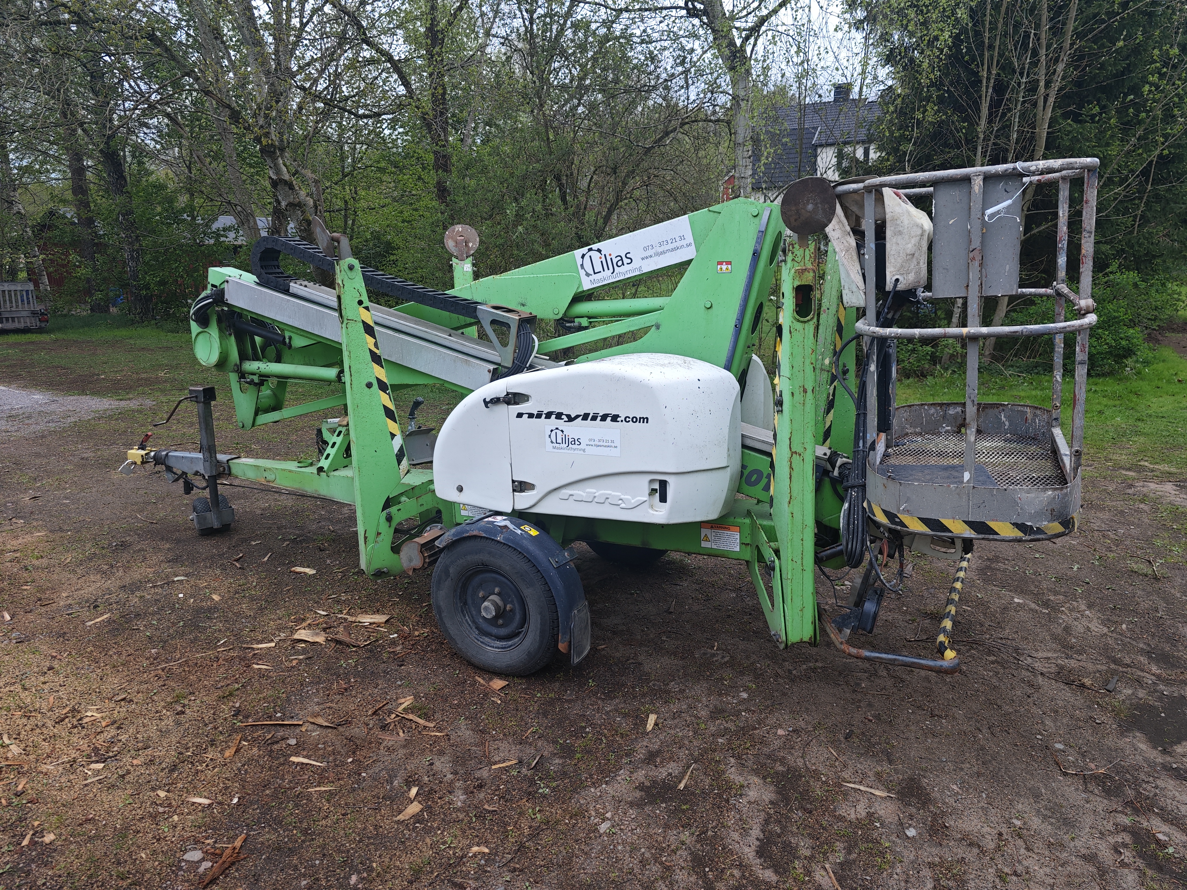 Skylift nifty 150t , 15 meter