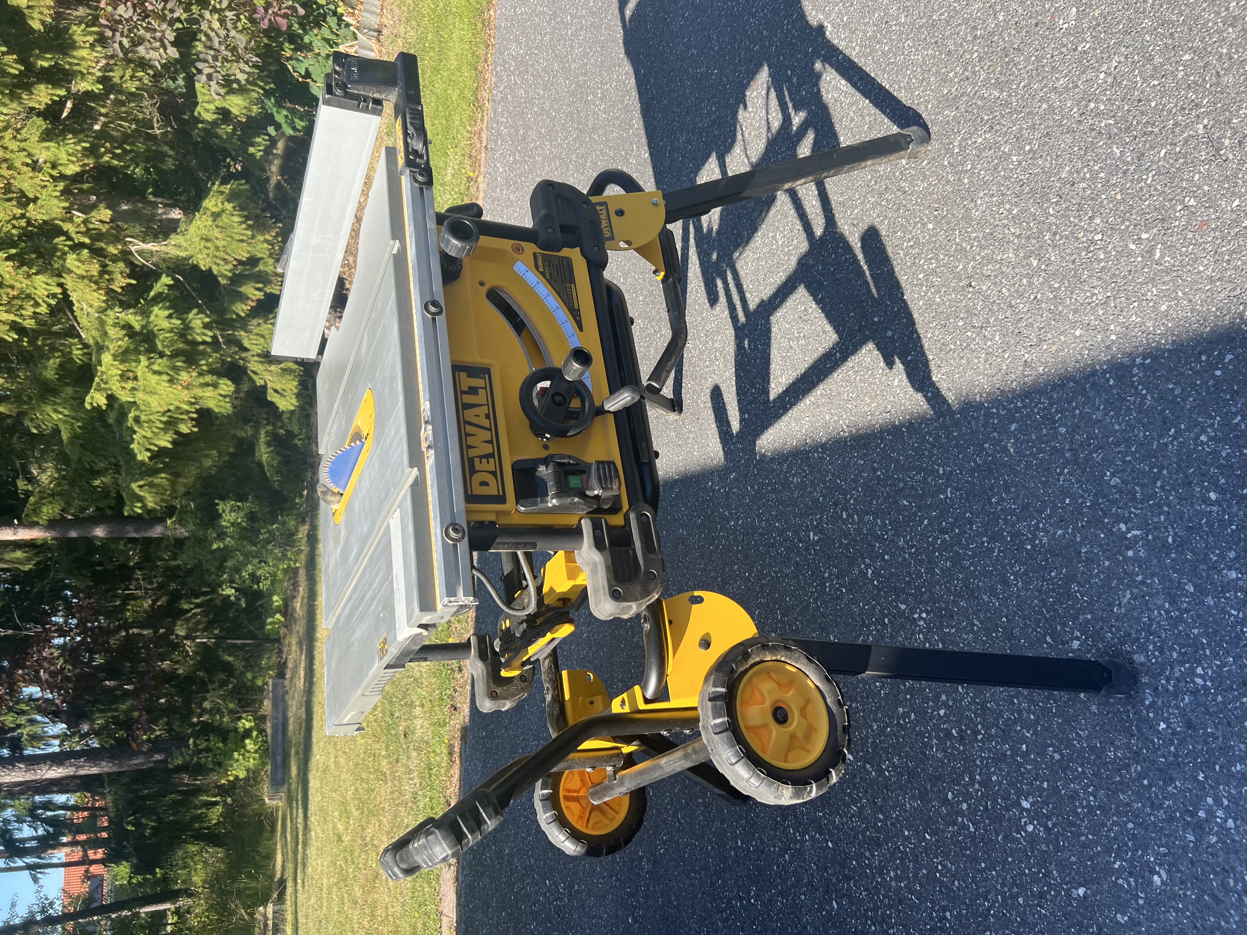 Dewalt dwe7491 portabel bordcirkelsåg bordsåg   