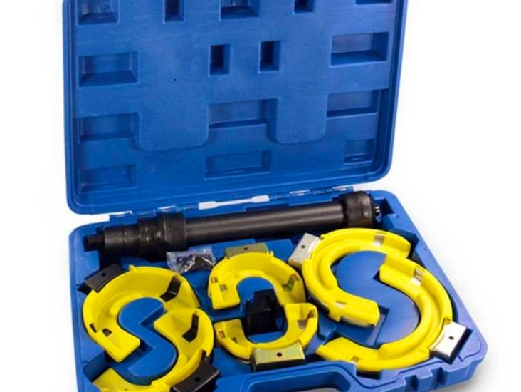 Bättre fjäderspännare med plastskydd