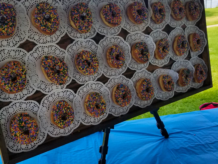 Donut display board
