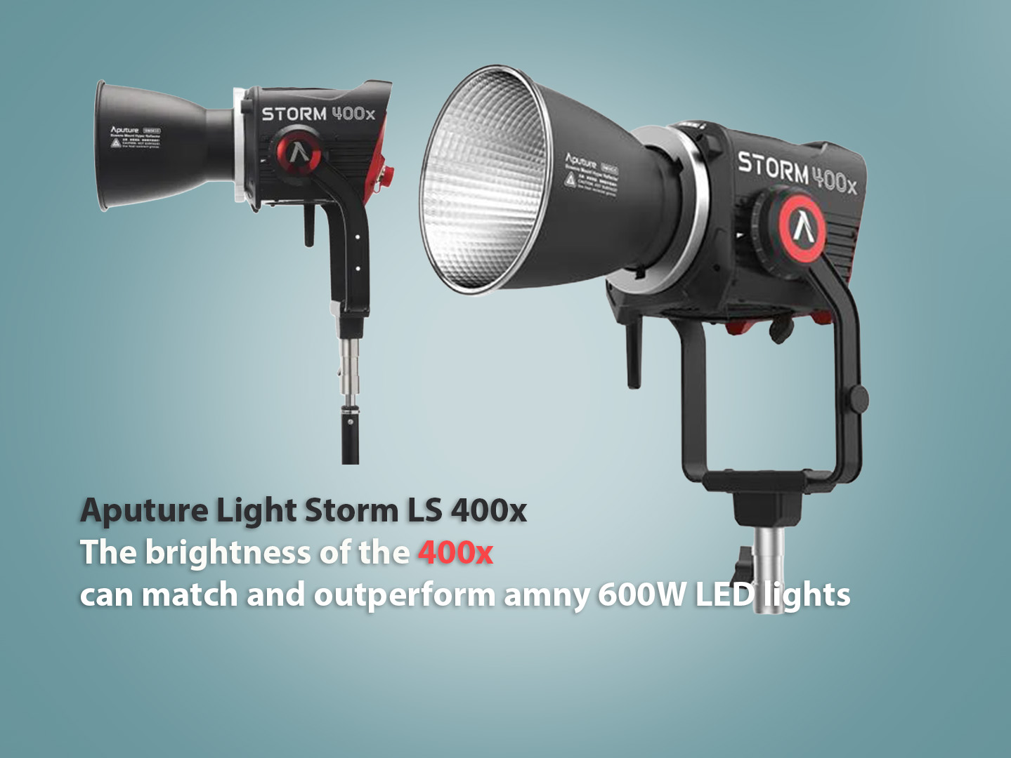Aputure light storm ls 400x