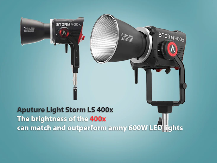 Aputure light storm ls 400x