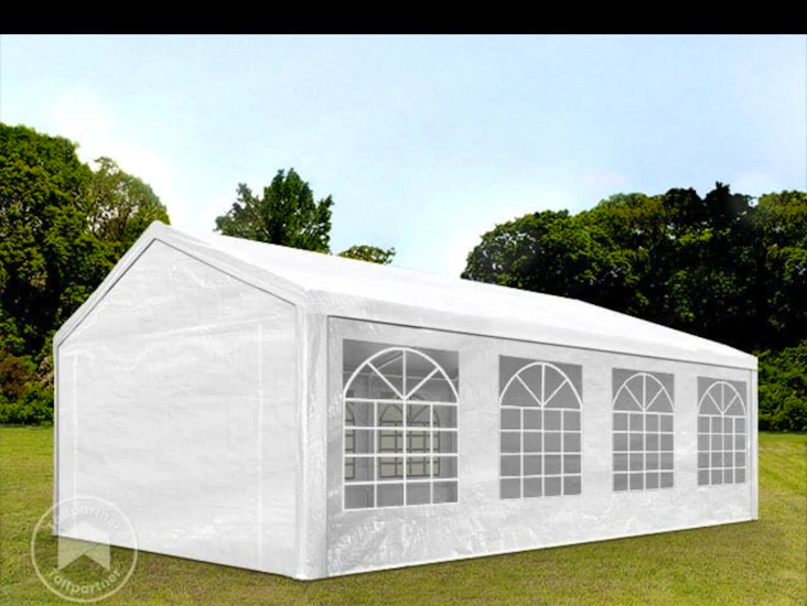 Partytält 4 × 8 m