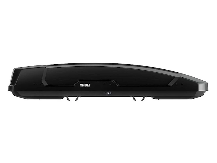 Thule takbox force xt alpine 420 l mattsvart, stor och lång för max 215cm skidor